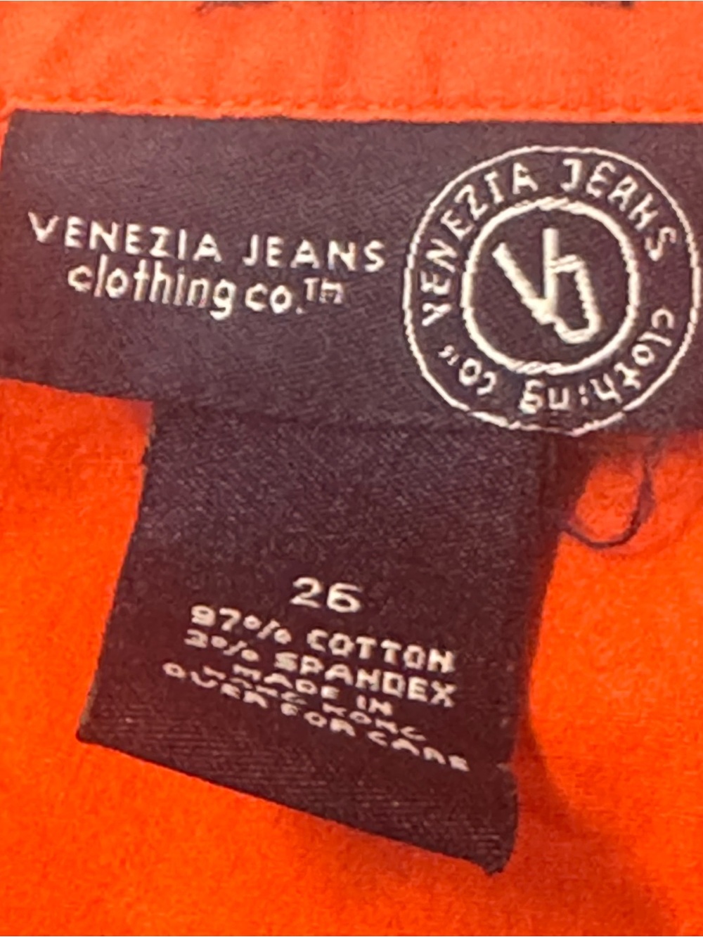 Venezia Jeans Orange Women's Top